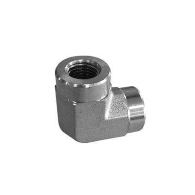 China Wholesales Carbon Steel / Stainless Steel Elbow NPT Female Threaded Hydraulic Pipe