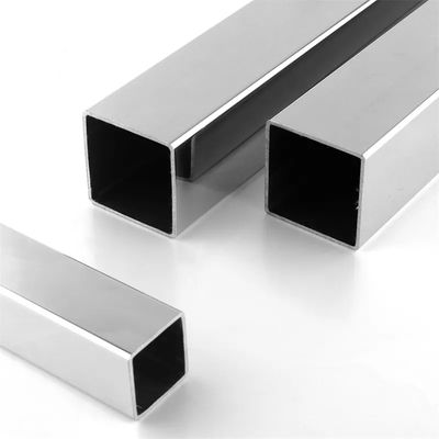 Factory Price 201 304 316 Square Rectangular Stainless Steel Tube 304 Welded Material Steel 316 Stainless Steel Pipes