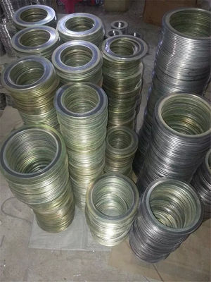 Stainless Steel Spiral Wound Gasket Excellent Corrosion Resistance 515 MPa Tensile Strength