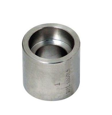 ASTM A182 UNS S31803 Dubleks Paslanmaz Çelik DN20 ASME B16.11 Dövme Soket Kaynaklı Kuplaj
