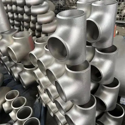 METAL Factory High Pressure Seamless 304 Stainless Steel Welded Tee Pipe Fitting for Industry