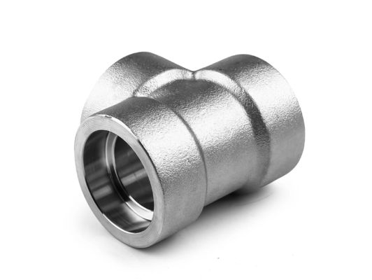 TOBO Industrial forged pipe fittings high pressure stainless steel ASME b16.11 NPT TEE socket welding tee