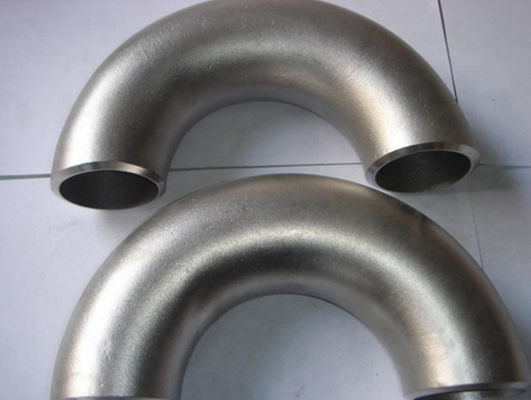 304 316 Stainless Steel Pipe Fitting Butt Welding 180 Degree Elbow
