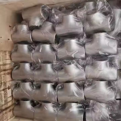 Stainless Steel Tee with ASTM JIS BS DIN Standard and Equal Tee for SGS/BV/ABS/LR/TUV/DNV/BIS/API/PED Certification