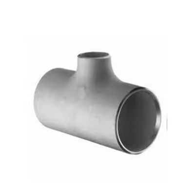 304 Stainless Steel Reducing Tee Seamless Construction Polished Finish