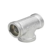 Stainless Steel Tee for Pipe Lines Connect Superior Corrosion Resistance Customized Sizes Available