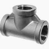 Yüksek Basınçlı 3000 PSI Paslanmaz Çelik Tee