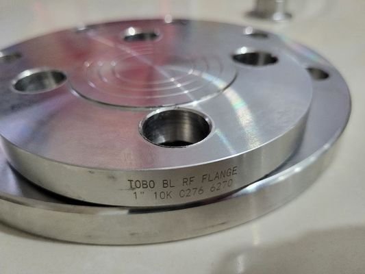 Rapid Dispatch Low MOQ Customized SS316 Stainless Steel Blind Flange for Oil Gas Pipeline Engineering