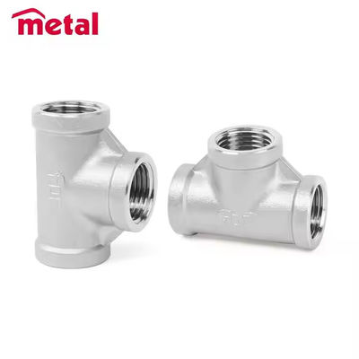 Butt-welding Equal Tee ASTM A815 UNS S41000/WP410 2"Schedule 10 ASME B16.9
