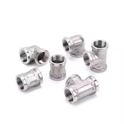 2'' SCH40 Pipe Fittings Tee Duplex Stainless Steel 2205 / UNS S31803 Equal / Reducing Tee