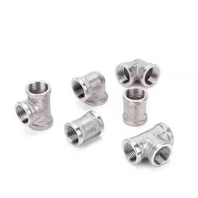 METAL Ti Alloy R50400/GR.2 8inch Schedule 40 Titanium Tee Butt Weld Tee Pipe Fittings