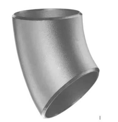Prime Quality 3A DIN BIS ISO Butt Welded Pipe Fitting 45/90 Degree SCH 10 304 316 Stainless Steel Elbow for Water Supply System