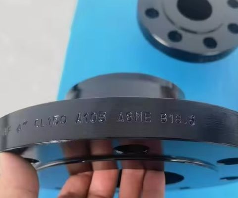 Manufacturer's Carbon Steel A105 Weld Neck Flange ISO ANSI JIS DIN Forged Available