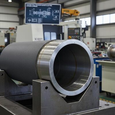 Özel duvar kalınlığı çiftleme alaşım borusu, açık deniz ve deniz uygulamaları için sıkı standartları karşılamak için üretilmiştir