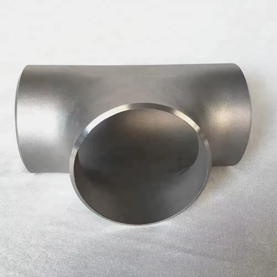 ASME B16.9 SCH 80 Stainless Steel Barred Tee Piggable Pipe Fitting Corrosion Resistant